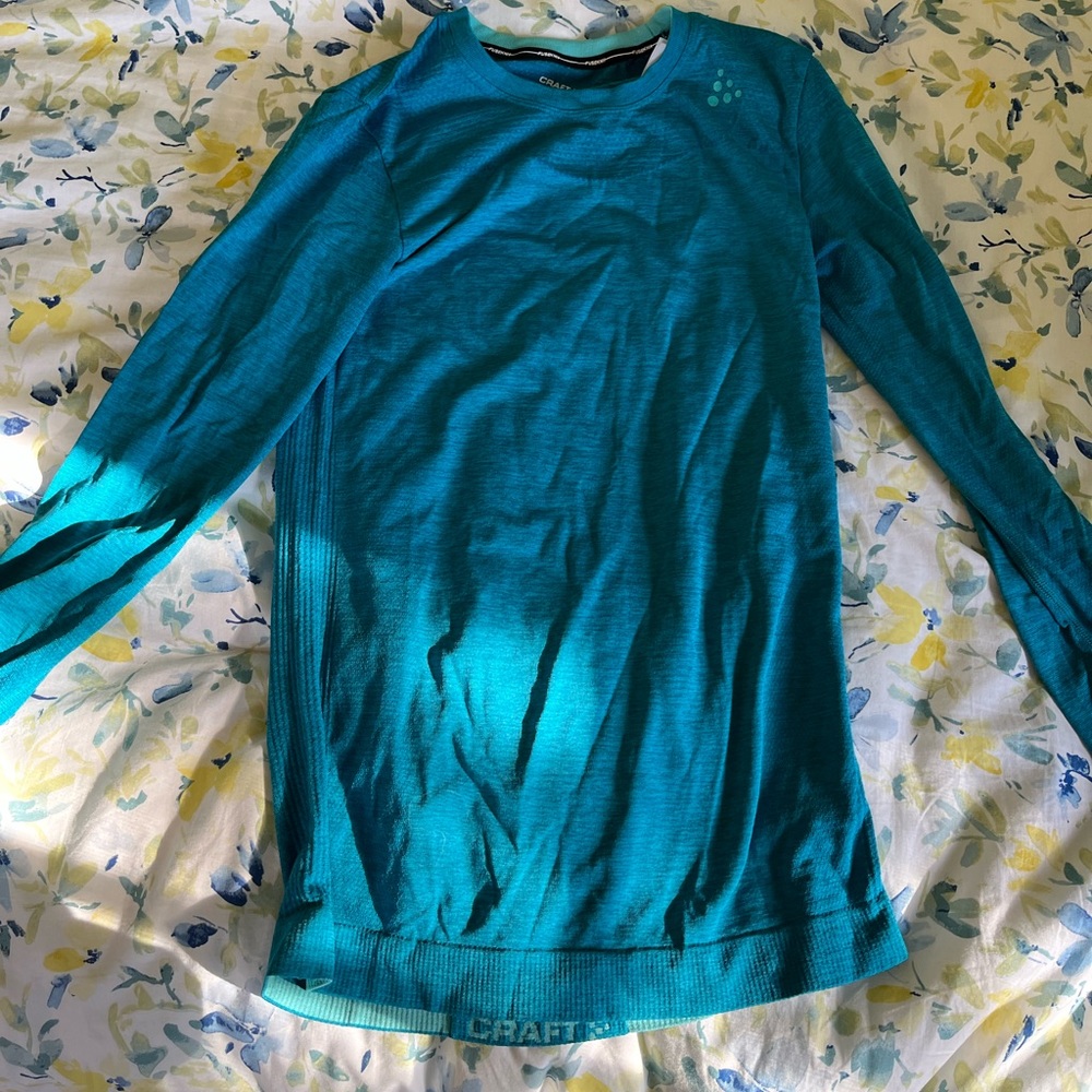 Craft sports fuseknit baselayer, turquoise, small